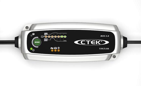 CTEK MXS 3.8 Battery Charger 12V 3.8A MXS3.8