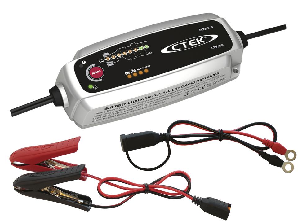 CTEK MXS 5.0 Battery Charger 12V 5A MXS5.0