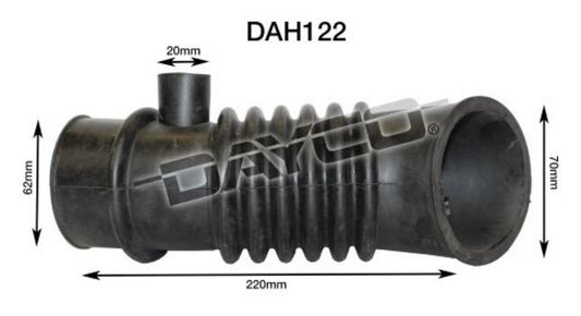 Dayco Air Intake Hose DAH122