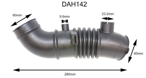 Dayco Air Intake Hose DAH142