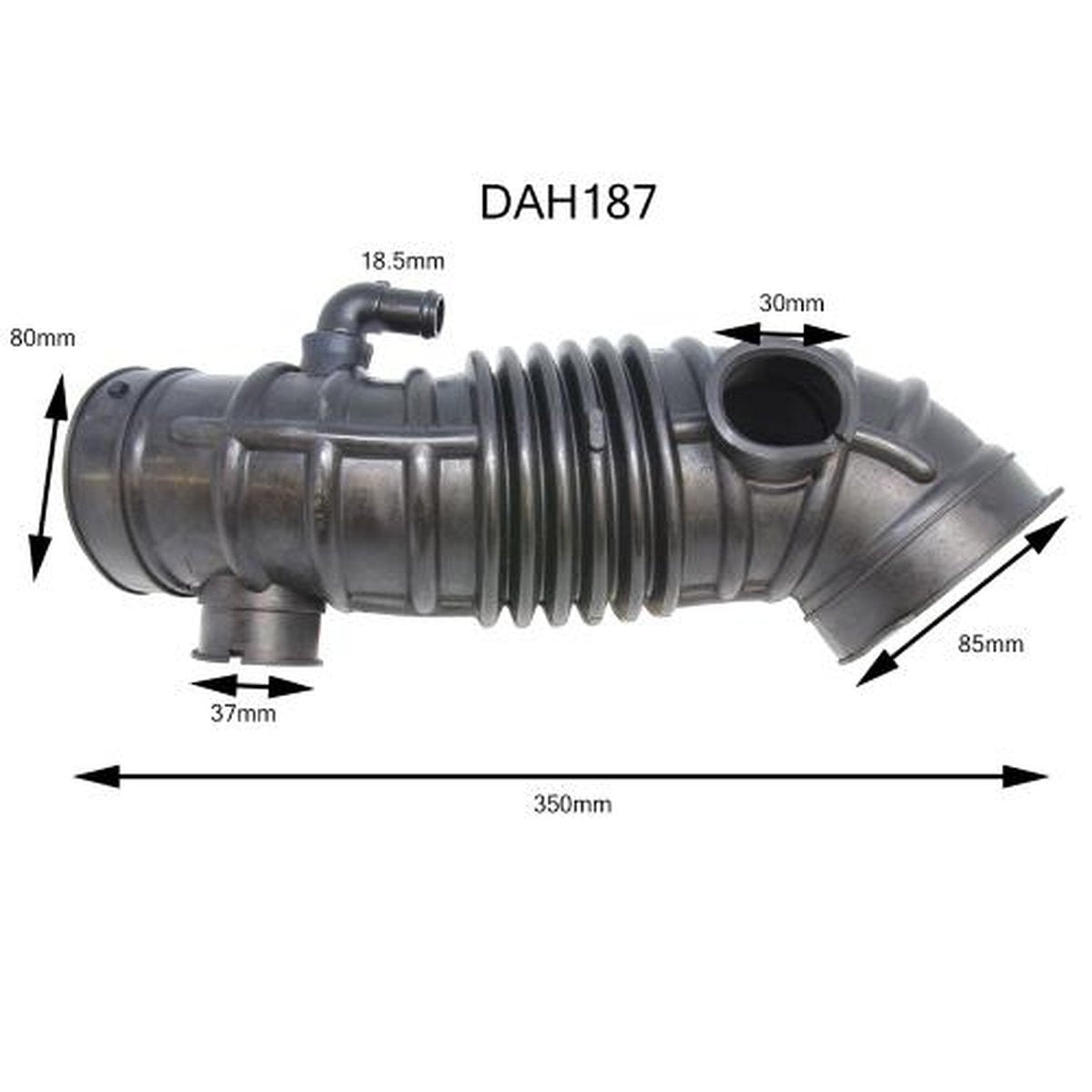 Dayco Air Intake Hose DAH187