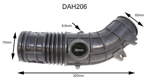 Dayco Air Intake Hose DAH206