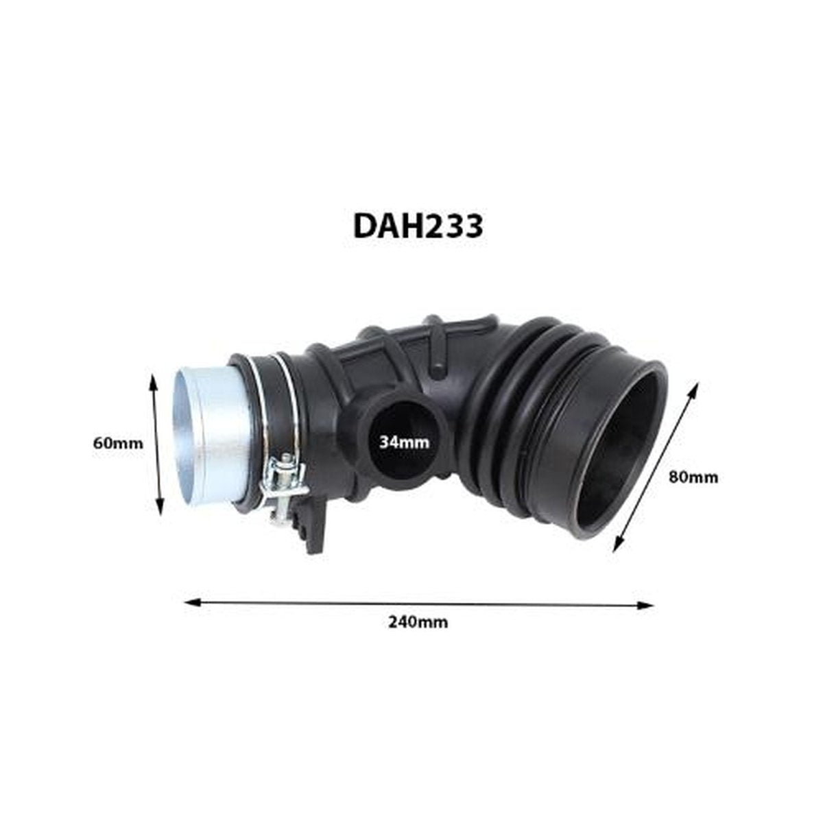 Dayco Air Intake Hose DAH233