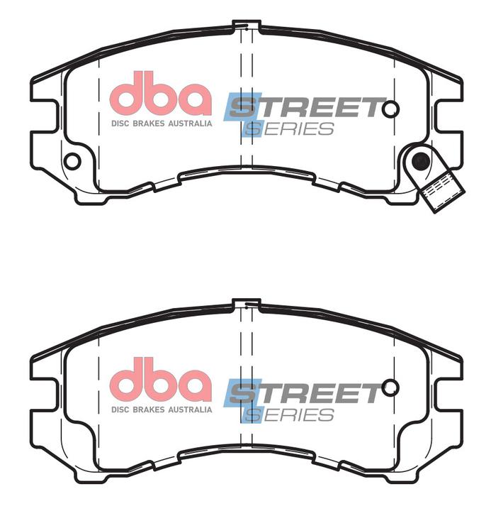 DBA Street Series Brake Pad Set Front DB1117SS