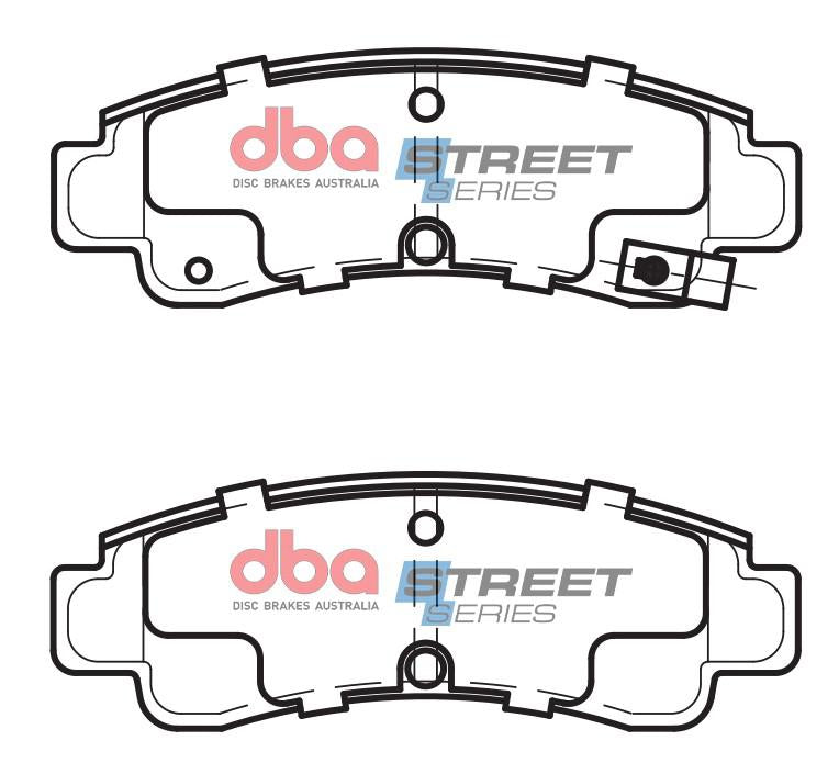 DBA Street Series Brake Pad Set Rear DB1118SS