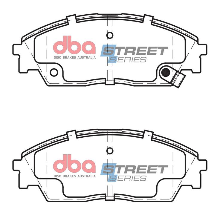 DBA Street Series Brake Pad Set Front DB1123SS