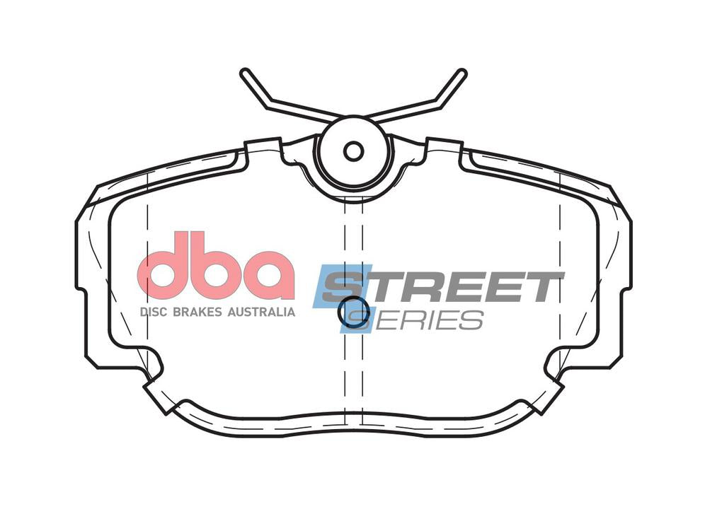 DBA Street Series Brake Pad Set Front DB1130SS