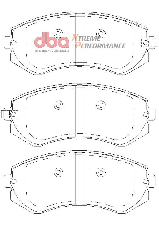 DBA Xtreme Performance Brake Pad Set DB1148XP