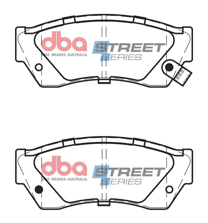 DBA Street Series Brake Pad Set Front DB1155SS