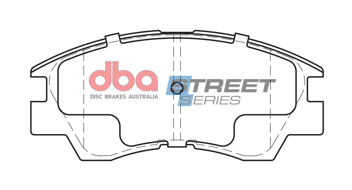 DBA Street Series Brake Pad Set Front DB1168SS