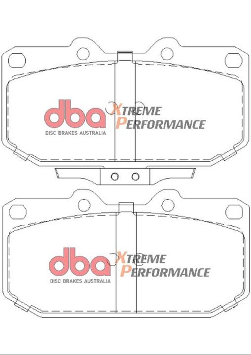 DBA Xtreme Performance Brake Pad Set Front DB1170XP