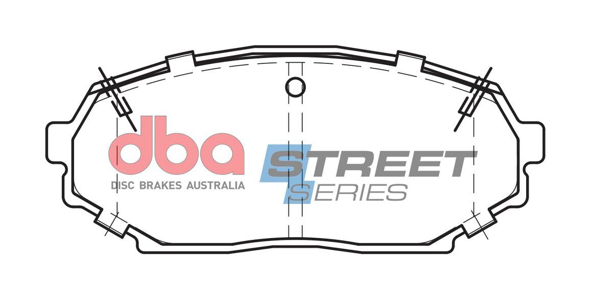 DBA Street Series Brake Pad Set Front DB1178SS