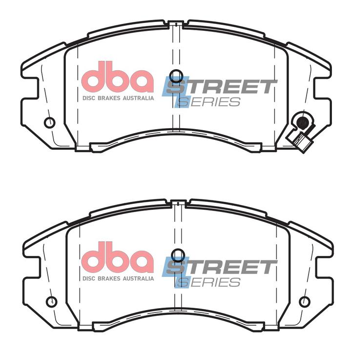 DBA Street Series Brake Pad Set Front DB1185SS