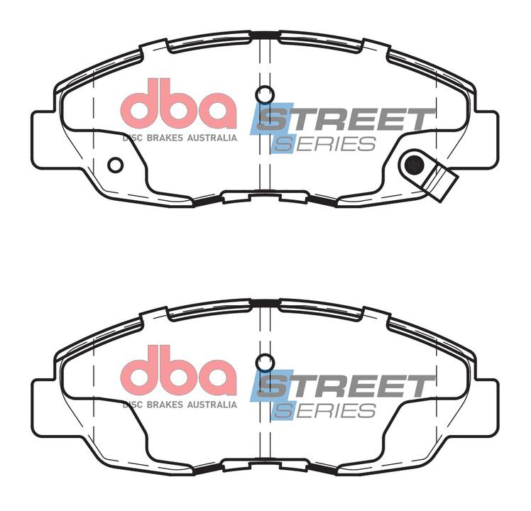 DBA Street Series Brake Pad Set Front DB1191SS