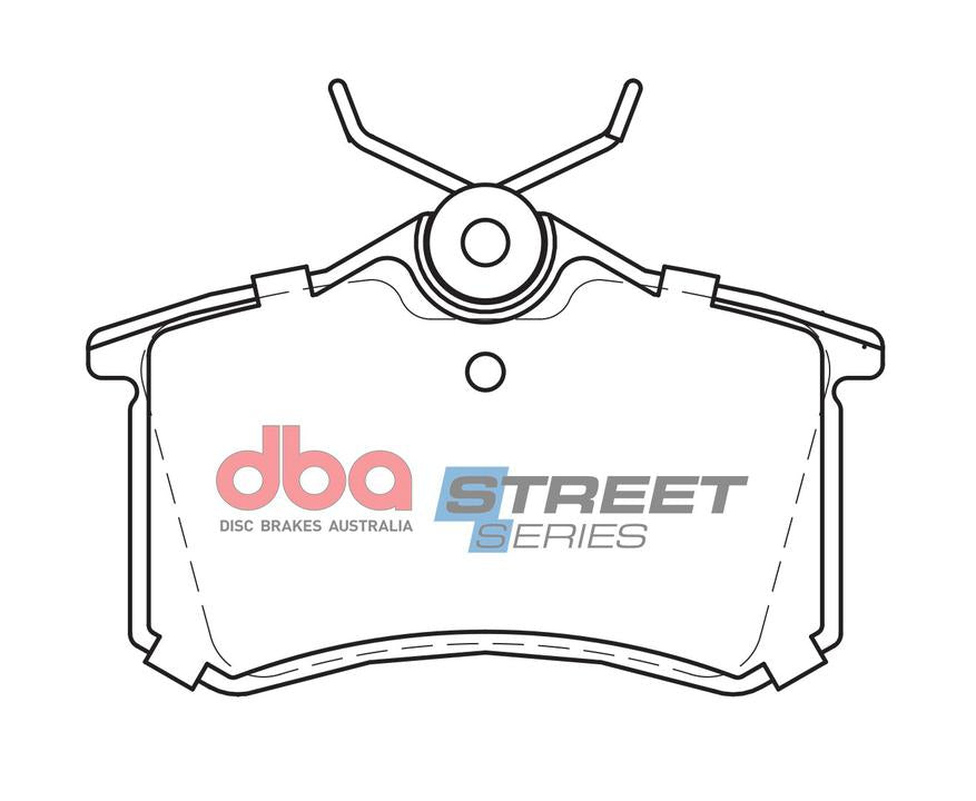 DBA Street Series Brake Pad Set Rear DB1192SS