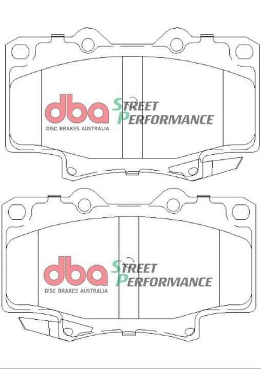 DBA Street Performance Brake Pad Set Front DB1199SP
