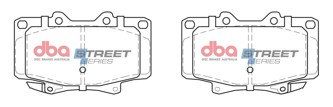 DBA Street Series Brake Pad Set Front DB1199SS