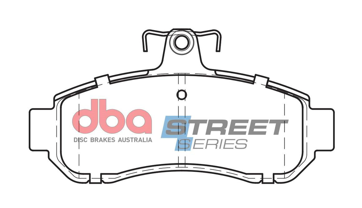 DBA Street Series Brake Pad Set Front DB1203SS