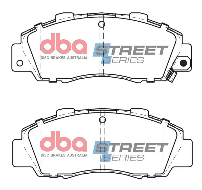 DBA Street Series Brake Pad Set Front DB1206SS