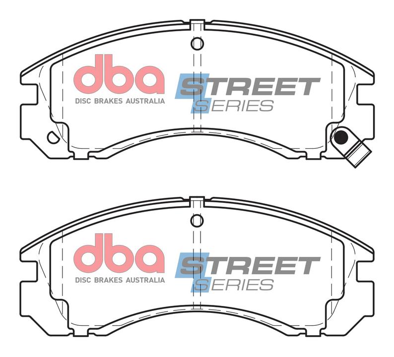 DBA Street Series Brake Pad Set Front DB1223SS