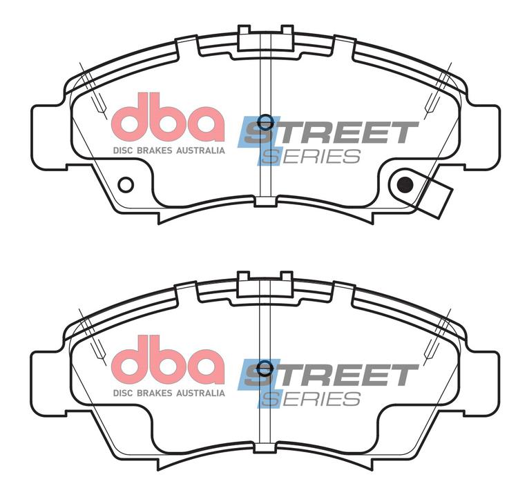 DBA Street Series Brake Pad Set Front DB1262SS
