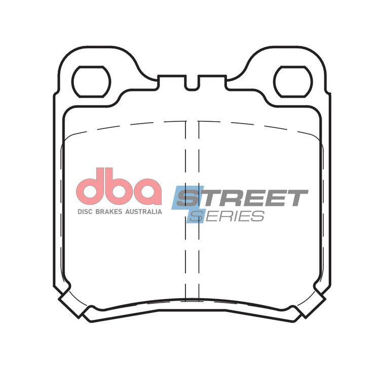 DBA Street Series Brake Pad Set Rear DB1273SS