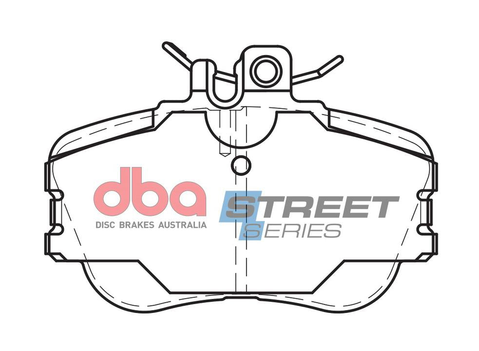 DBA Street Series Brake Pad Set Front DB1295SS