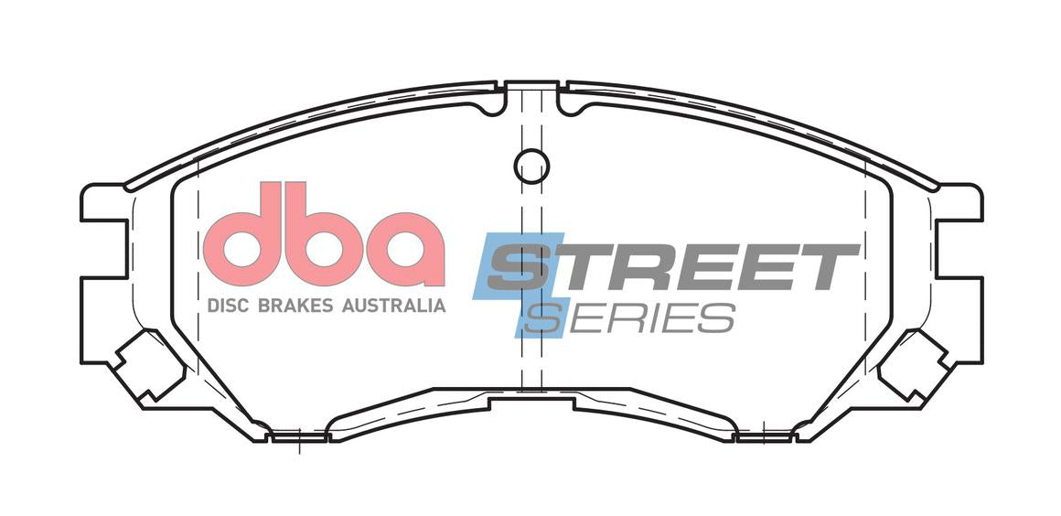 DBA Street Series Brake Pad Set Front DB1297SS