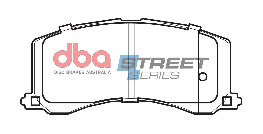 DBA Street Series Brake Pad Set Front DB1304SS
