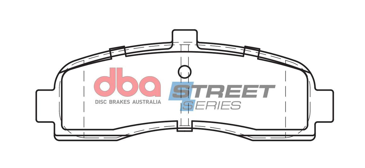 DBA Street Series Brake Pad Set Front DB1307SS