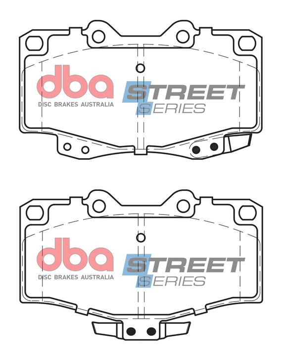 DBA Street Series Brake Pad Set Front DB1323SS