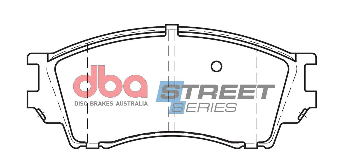 DBA Street Series Brake Pad Set Front DB1326SS