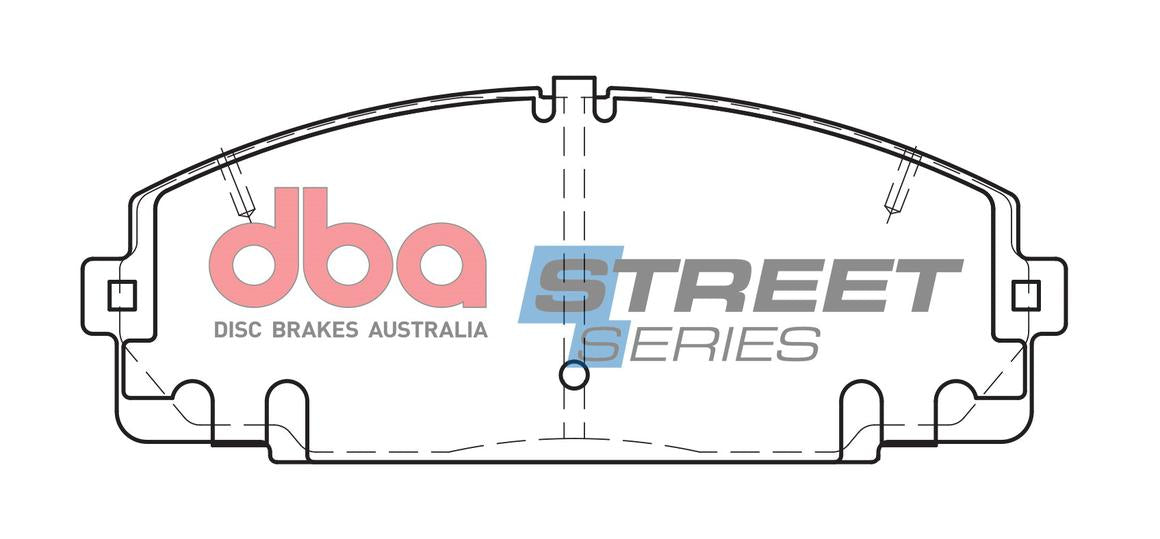 DBA Street Series Brake Pad Set Front DB1328SS