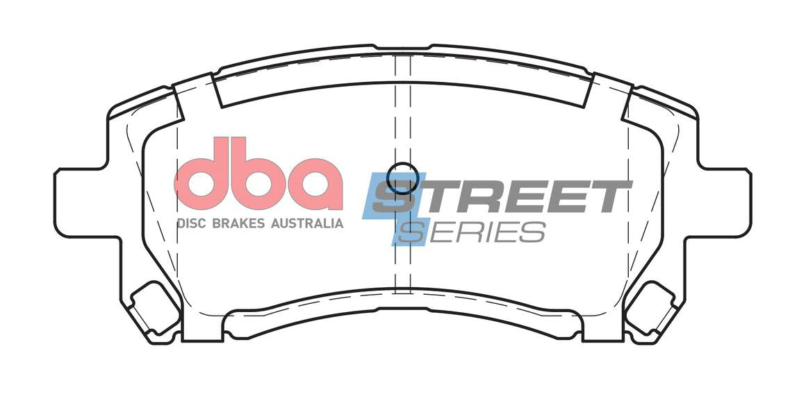 DBA Street Series Brake Pad Set Front DB1342SS
