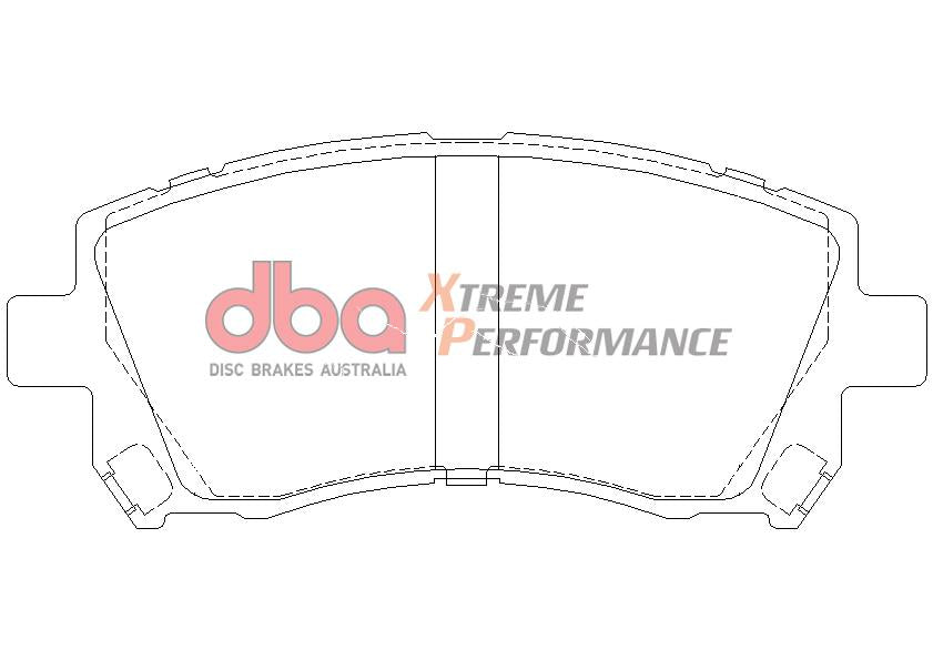 DBA Xtreme Performance Brake Pad Set Front DB1342XP