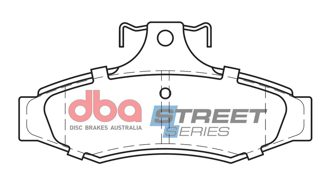 DBA Street Series Brake Pad Set Rear DB1354SS