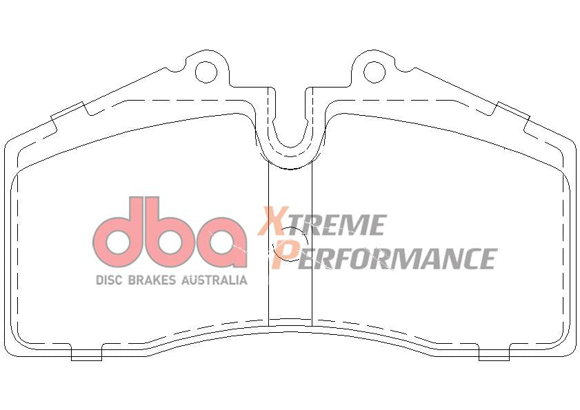 DBA Xtreme Performance Brake Pad Set Front DB1355XP