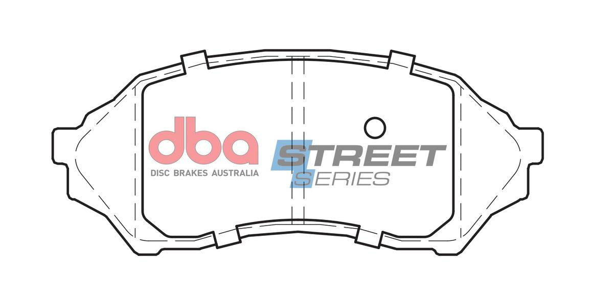 DBA Street Series Brake Pad Set Front DB1358SS