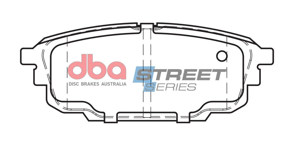 DBA Street Series Brake Pad Set Rear DB1359SS