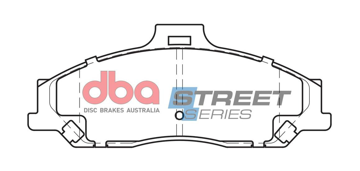 DBA Street Series Brake Pad Set Front DB1366SS
