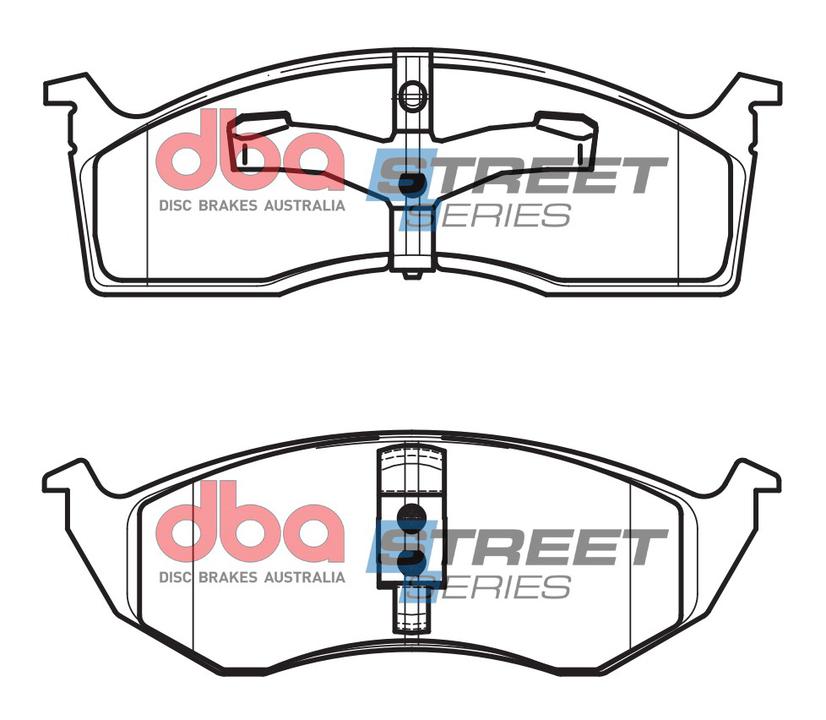 DBA Street Series Brake Pad Set Front DB1374SS