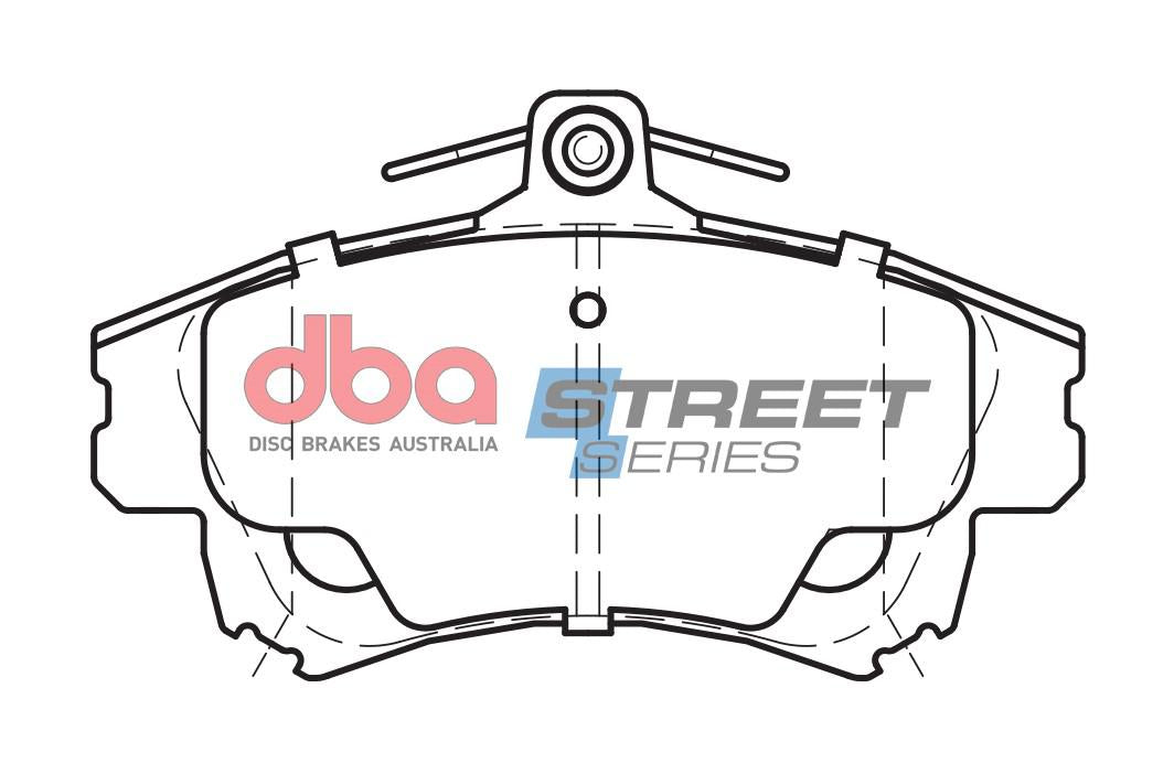 DBA Street Series Brake Pad Set Front DB1381SS