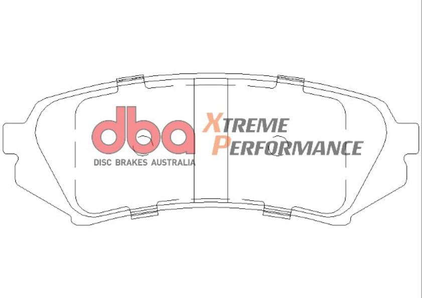 DBA Xtreme Performance Brake Pad Set Rear DB1383XP
