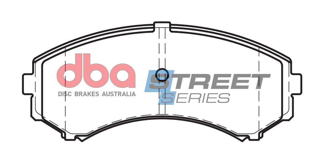 DBA Street Series Brake Pad Set Front DB1385SS