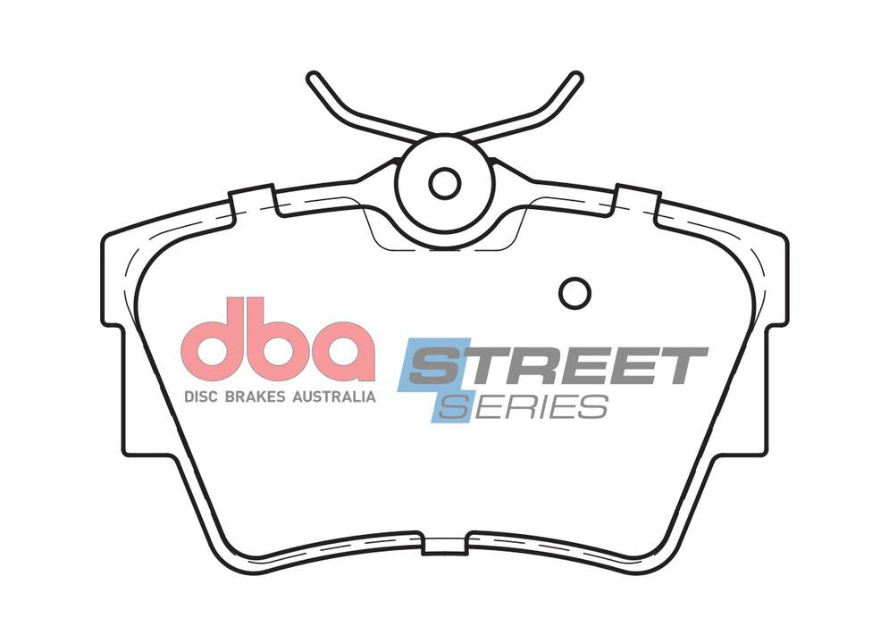 DBA Street Series Brake Pad Set Rear DB1389SS