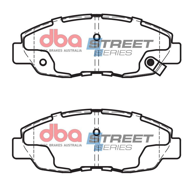 DBA Street Series Brake Pad Set Front DB1391SS