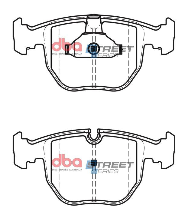 DBA Street Series Brake Pad Set Front DB1409SS