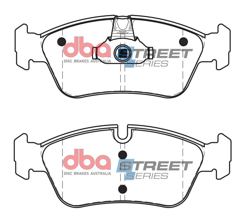 DBA Street Series Brake Pad Set Front DB1414SS