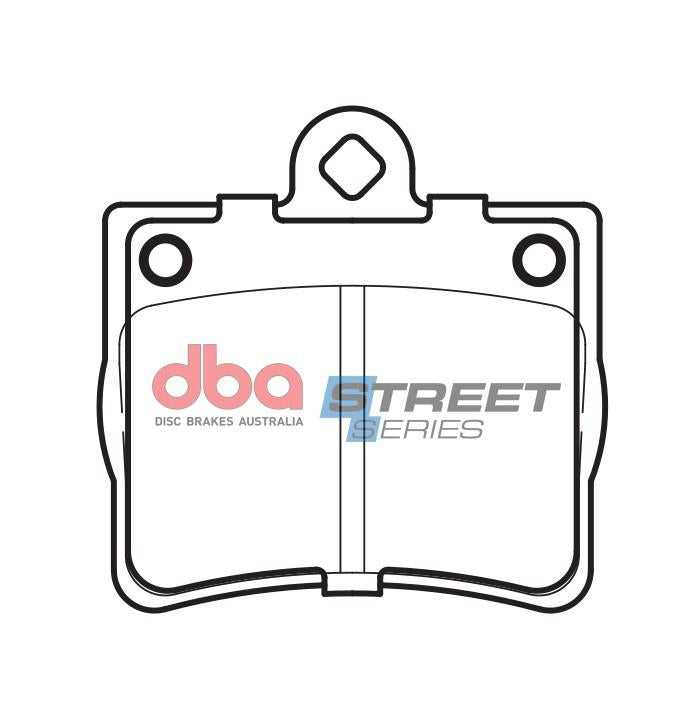 DBA Street Series Brake Pad Set Rear DB1418SS