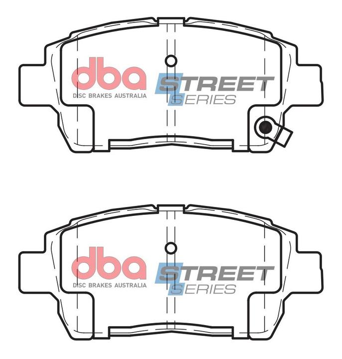 DBA Street Series Brake Pad Set Front DB1422SS